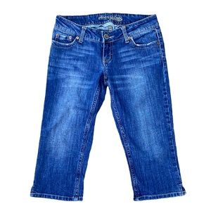 American Eagle Artist denim jean capris size 4
